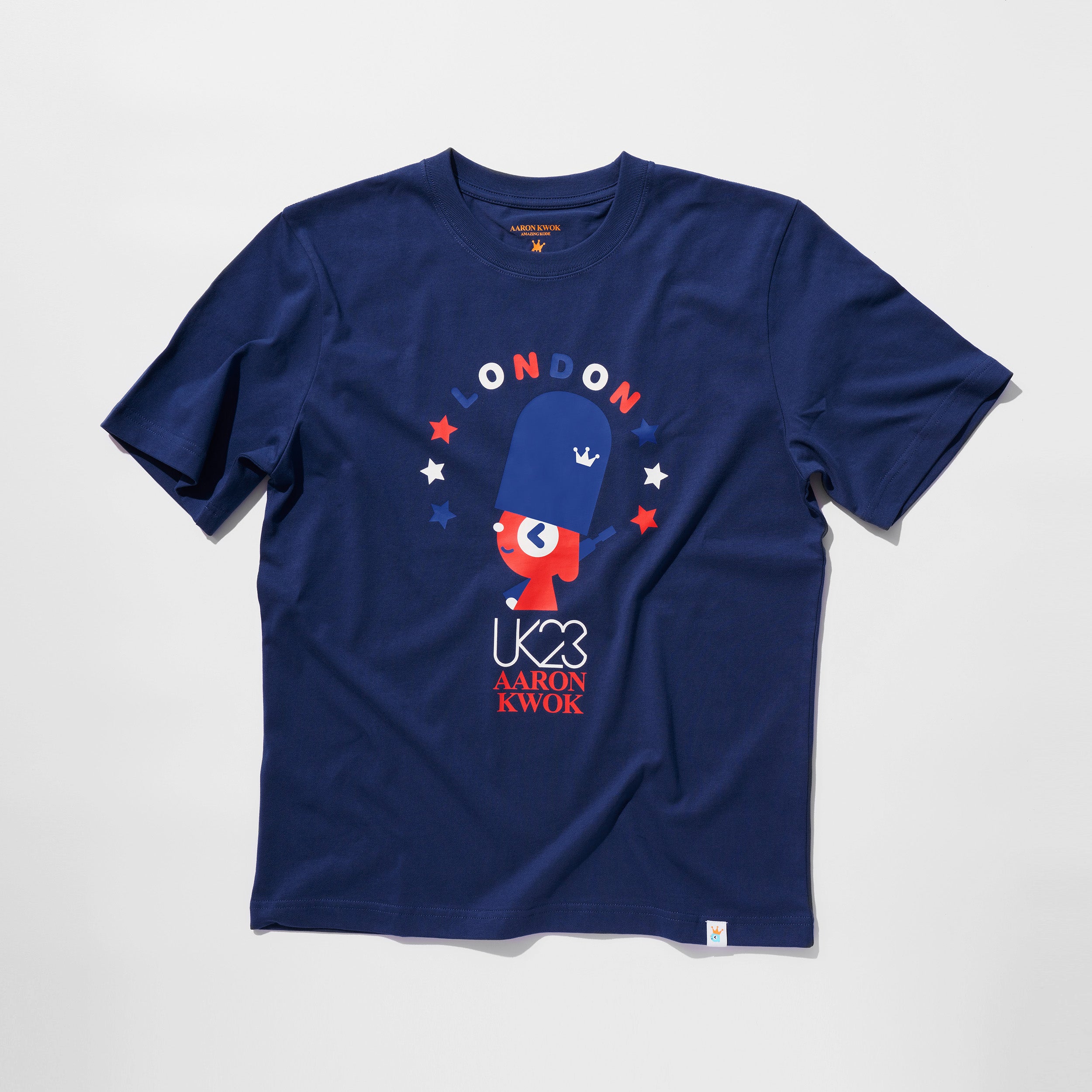 LONDON STARS TEE (BLUE)
