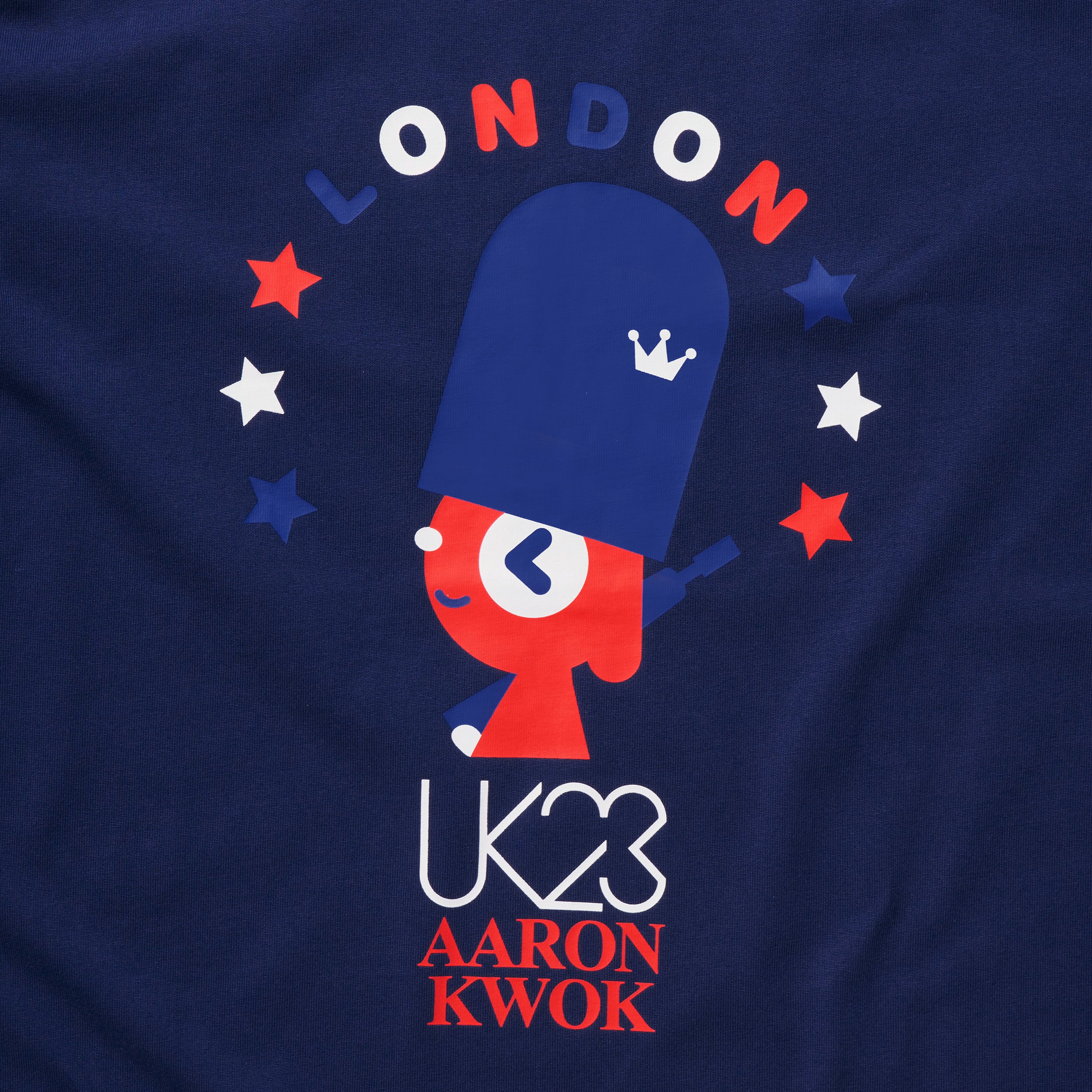 LONDON STARS TEE (BLUE)