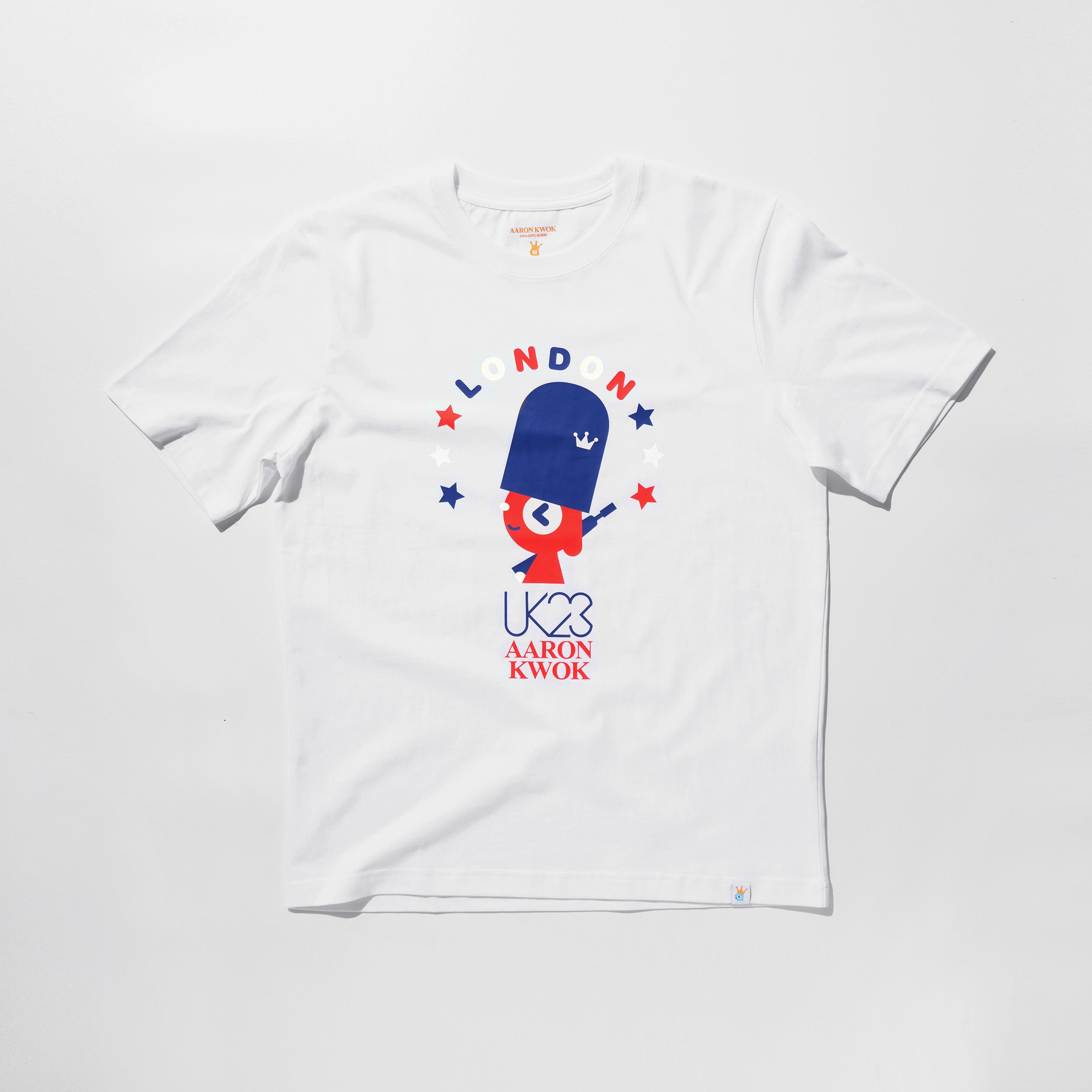 LONDON STARS TEE (WHITE)
