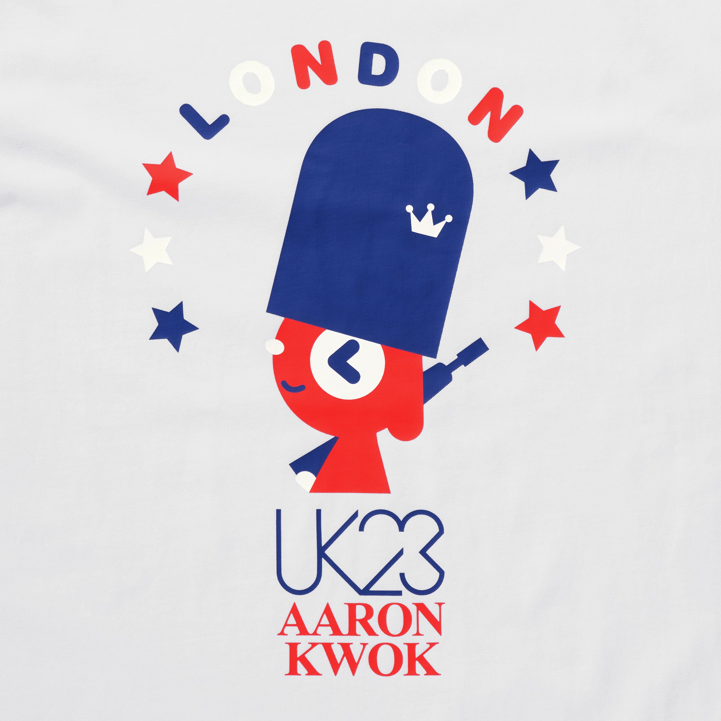 LONDON STARS TEE (WHITE)