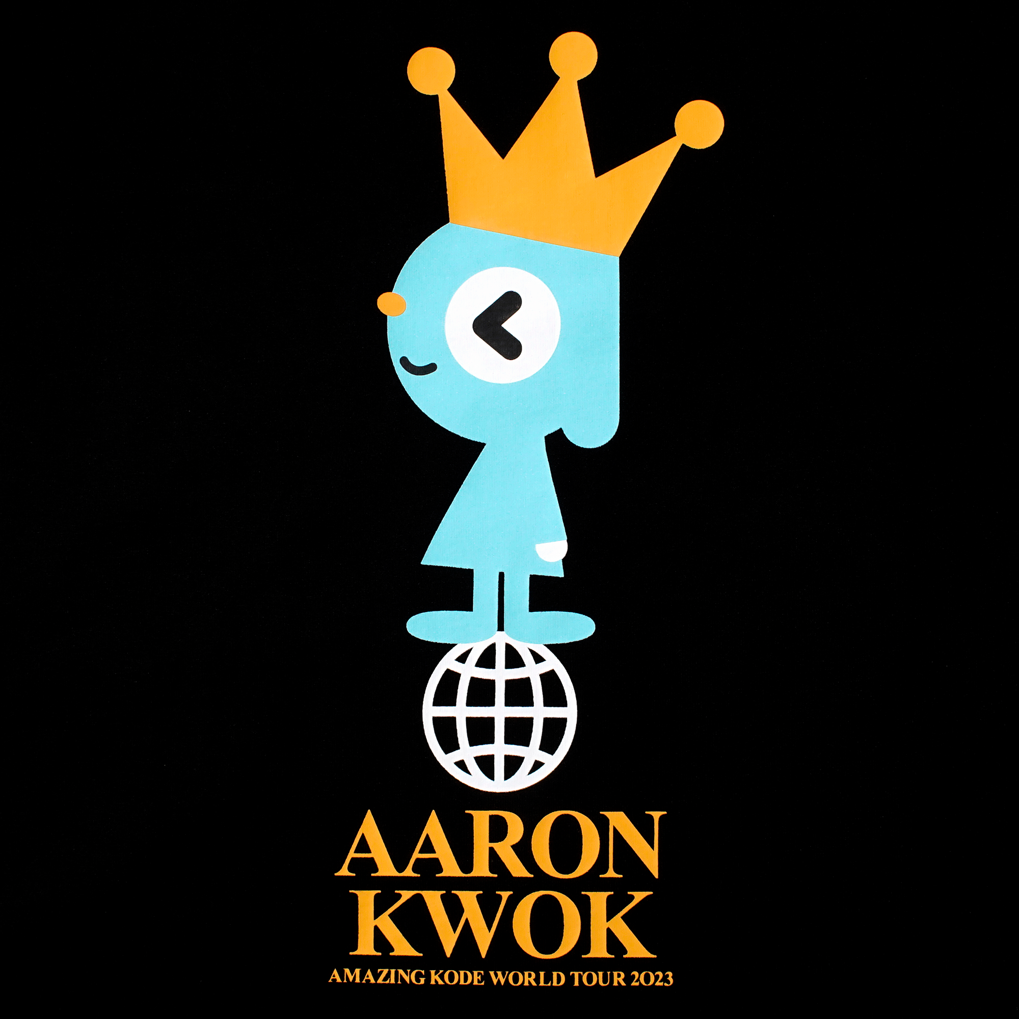 AK WORLD TEE (BLACK)