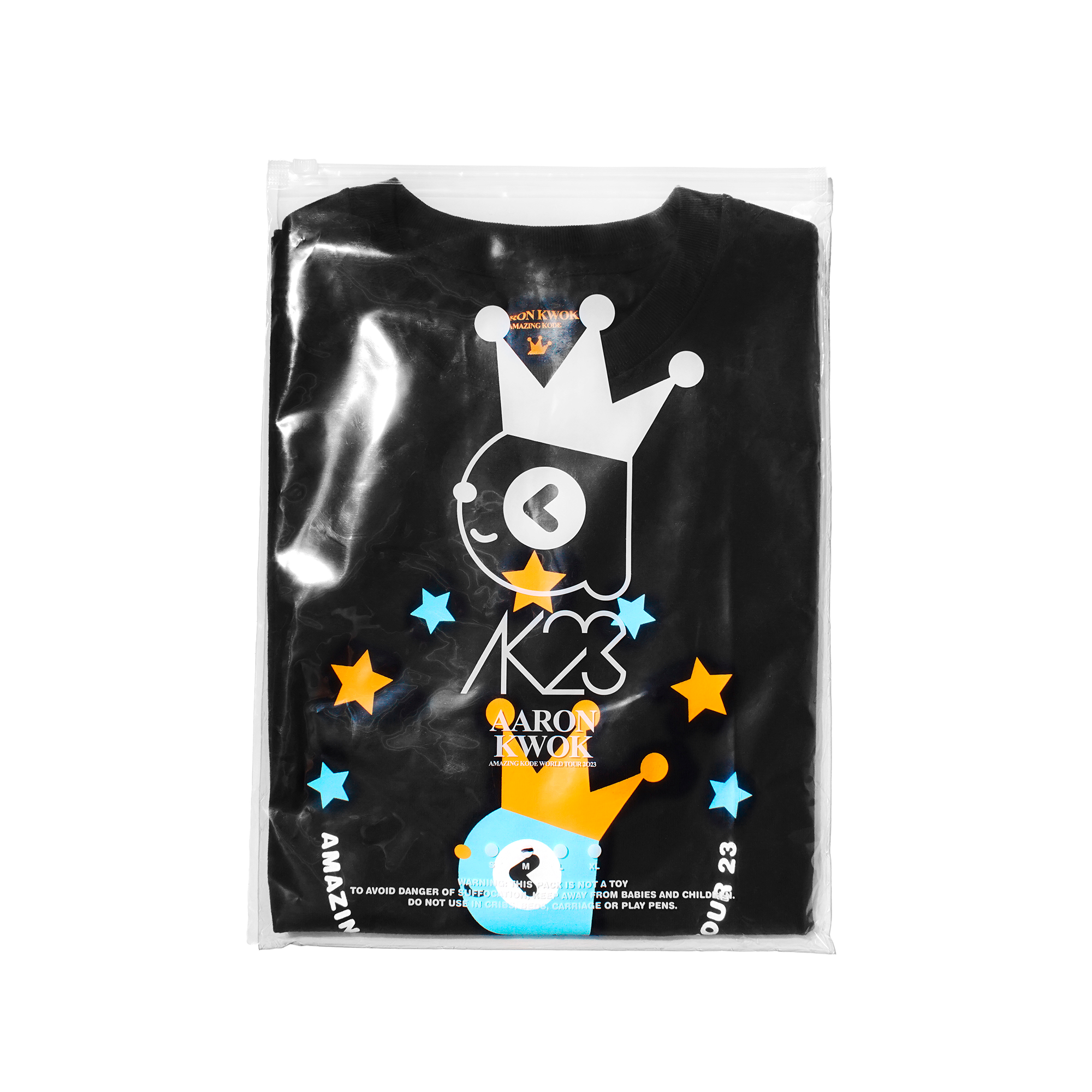 STARS TEE (BLACK)