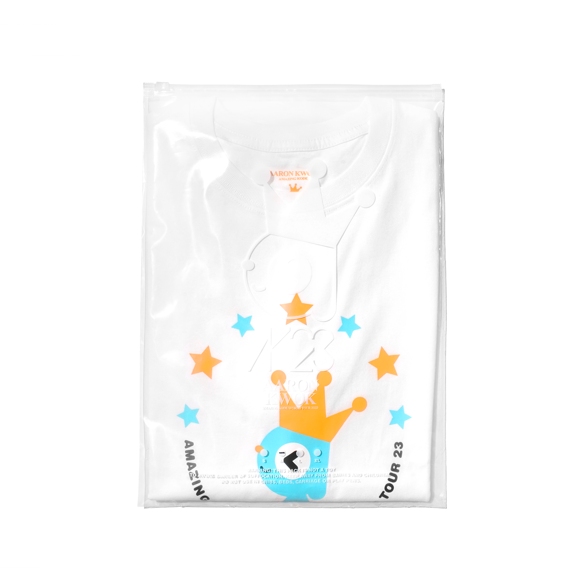 STARS TEE (WHITE)