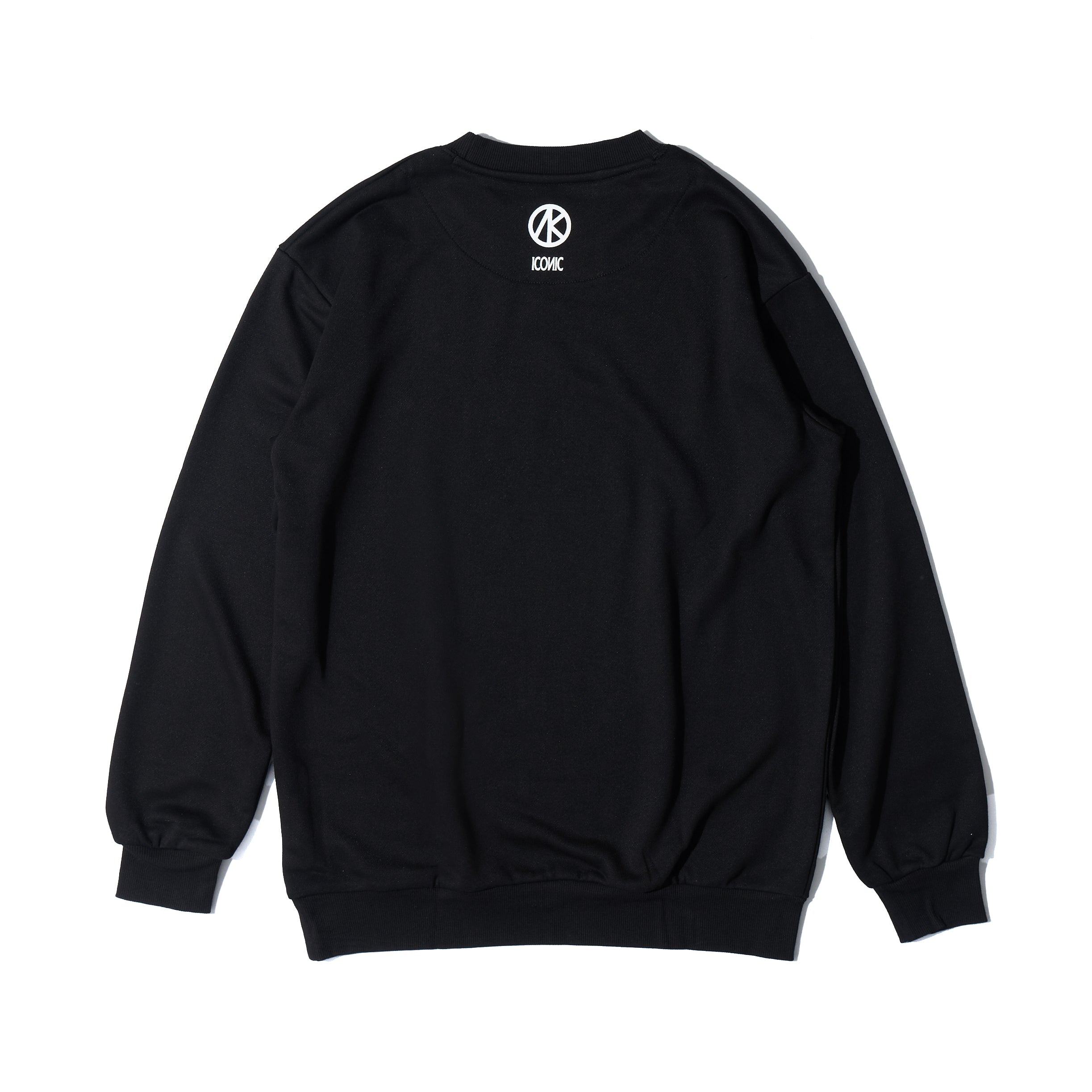 THE GREAT PANDaaWALL CREW NECK SWEATSHIRT (BLACK)
