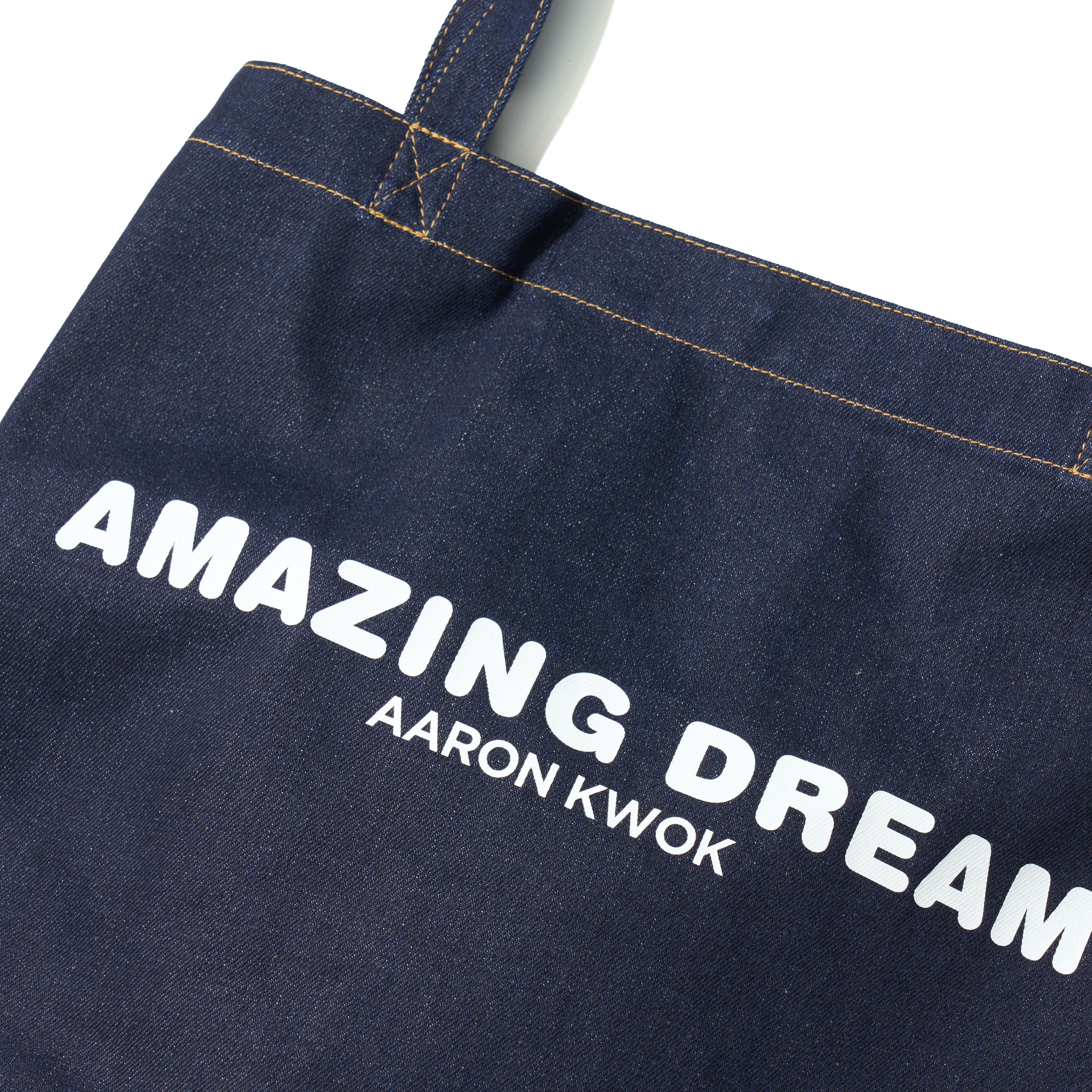 MACAU DREAM3 DENIM TOTEBAG L (NAVY)