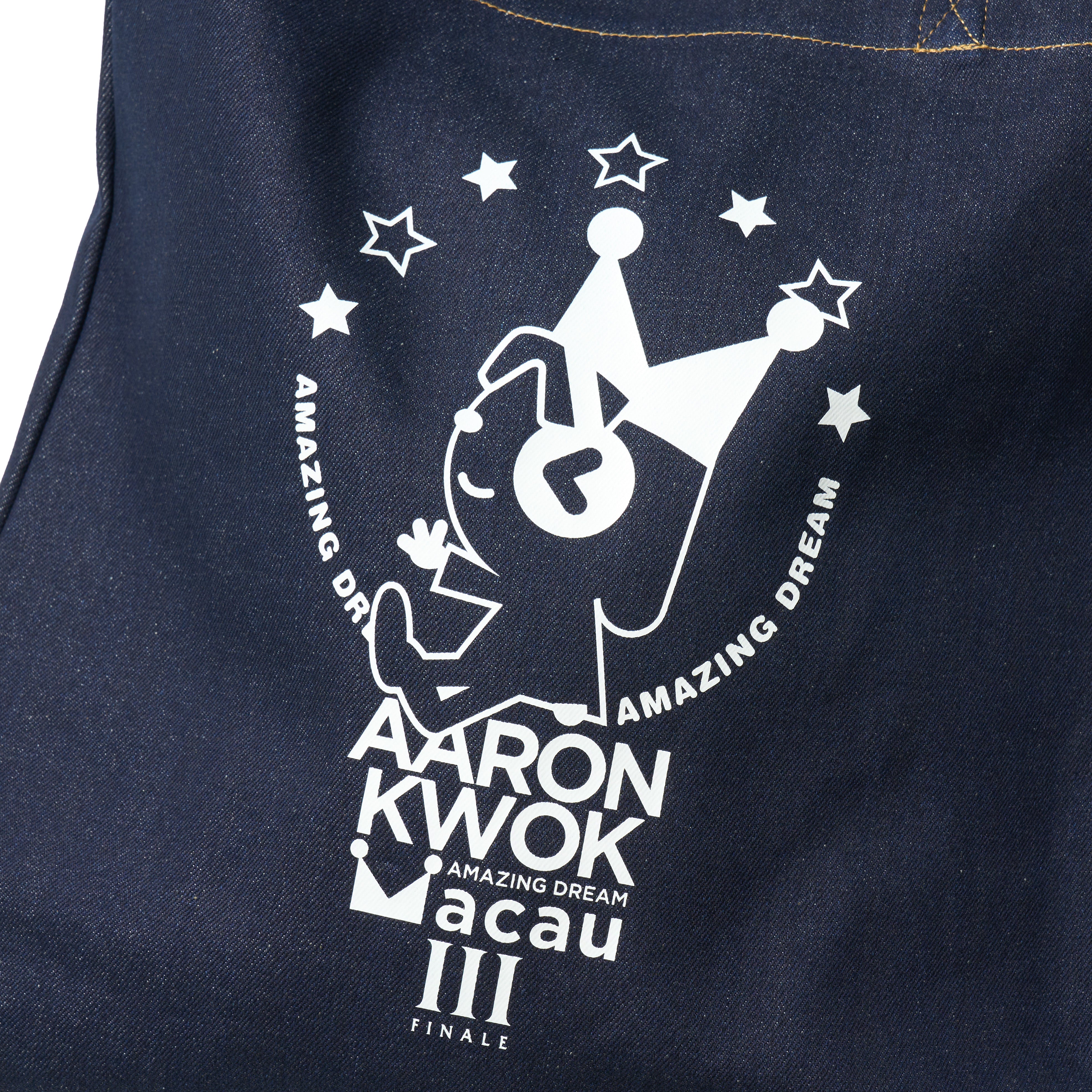 MACAU DREAM3 DENIM TOTEBAG S (NAVY)